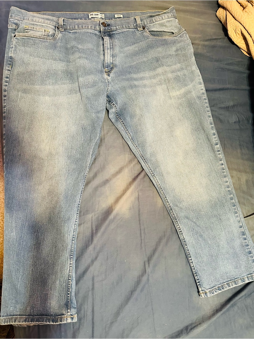 True Craft Light Blue Relaxed Men's Jeans